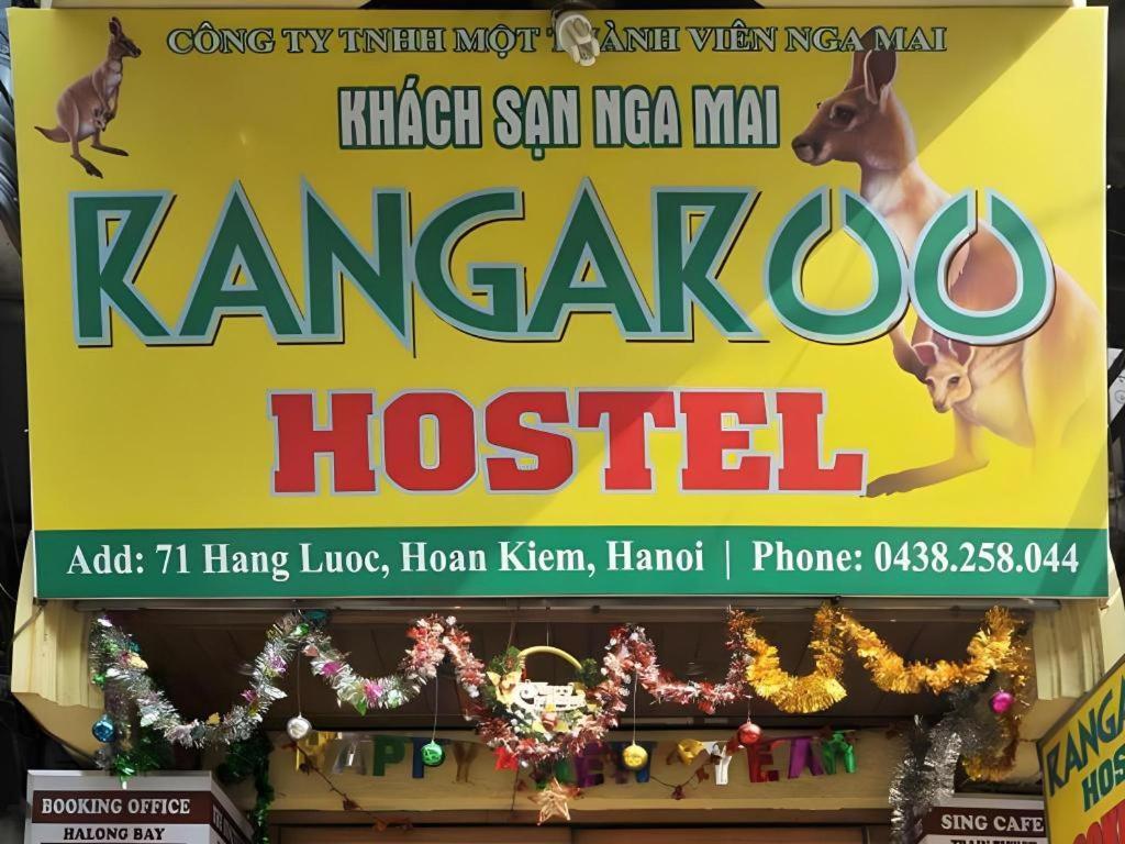 Kangaroo Hostel Hanoi Buitenkant foto